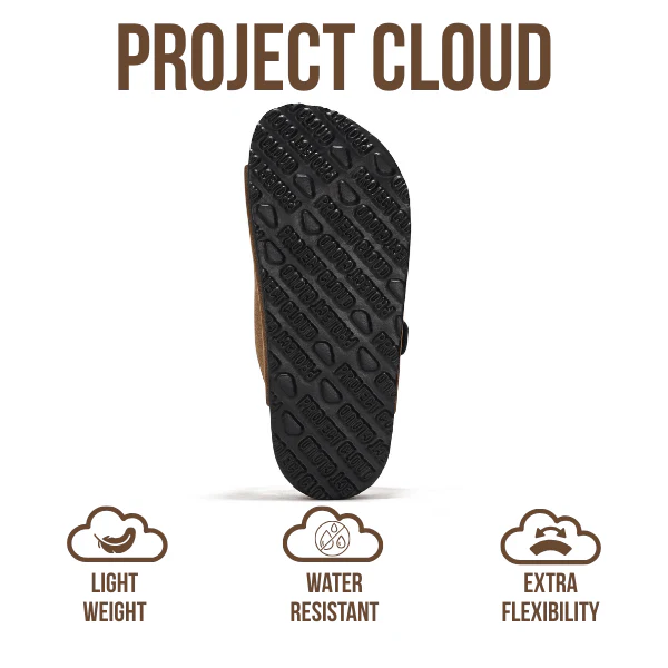 Project Cloud Kids | Genuine Leather Slides for Kids | Water Resistant | Lightweight | Non-Slip - Little Venita - Image 29