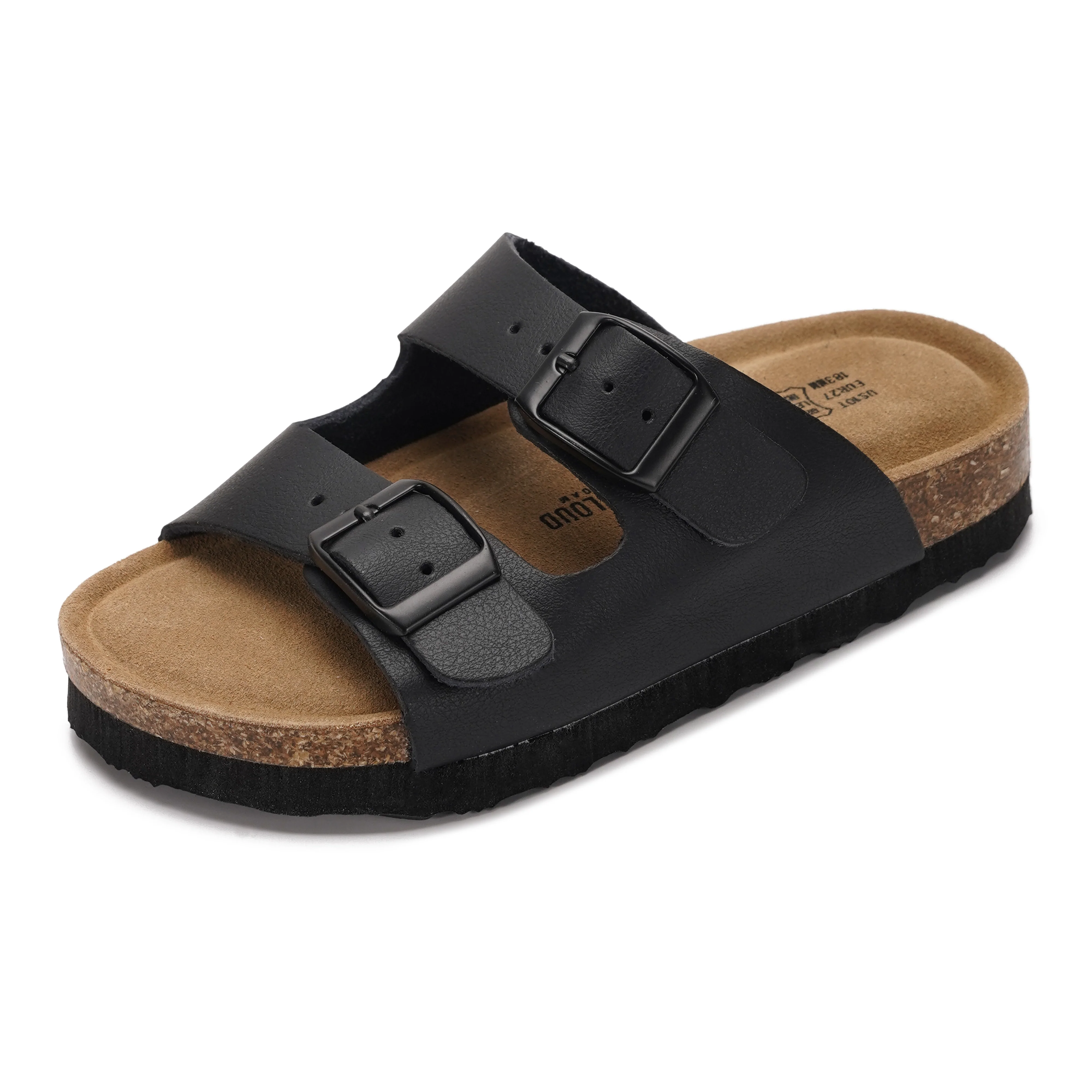 Project Cloud Kids | Genuine Leather Slides for Kids | Water Resistant | Lightweight | Non-Slip - Little Venita - Image 49