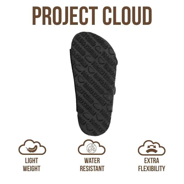 Project Cloud Kids | Genuine Leather Slides for Kids | Water Resistant | Lightweight | Non-Slip - Little Venita - Image 52