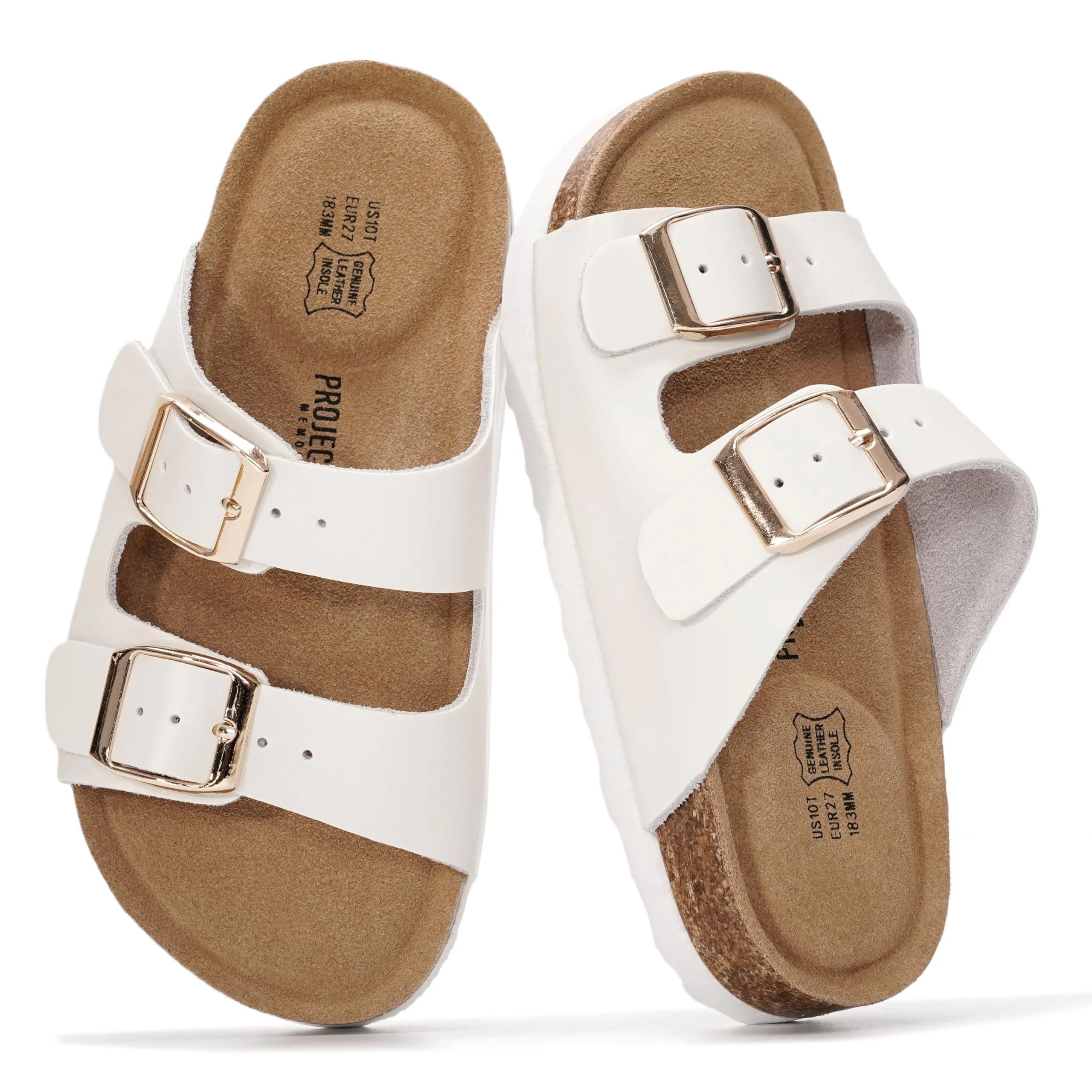 Project Cloud Kids | Genuine Leather Slides for Kids | Water Resistant | Lightweight | Non-Slip - Little Venita - Image 53