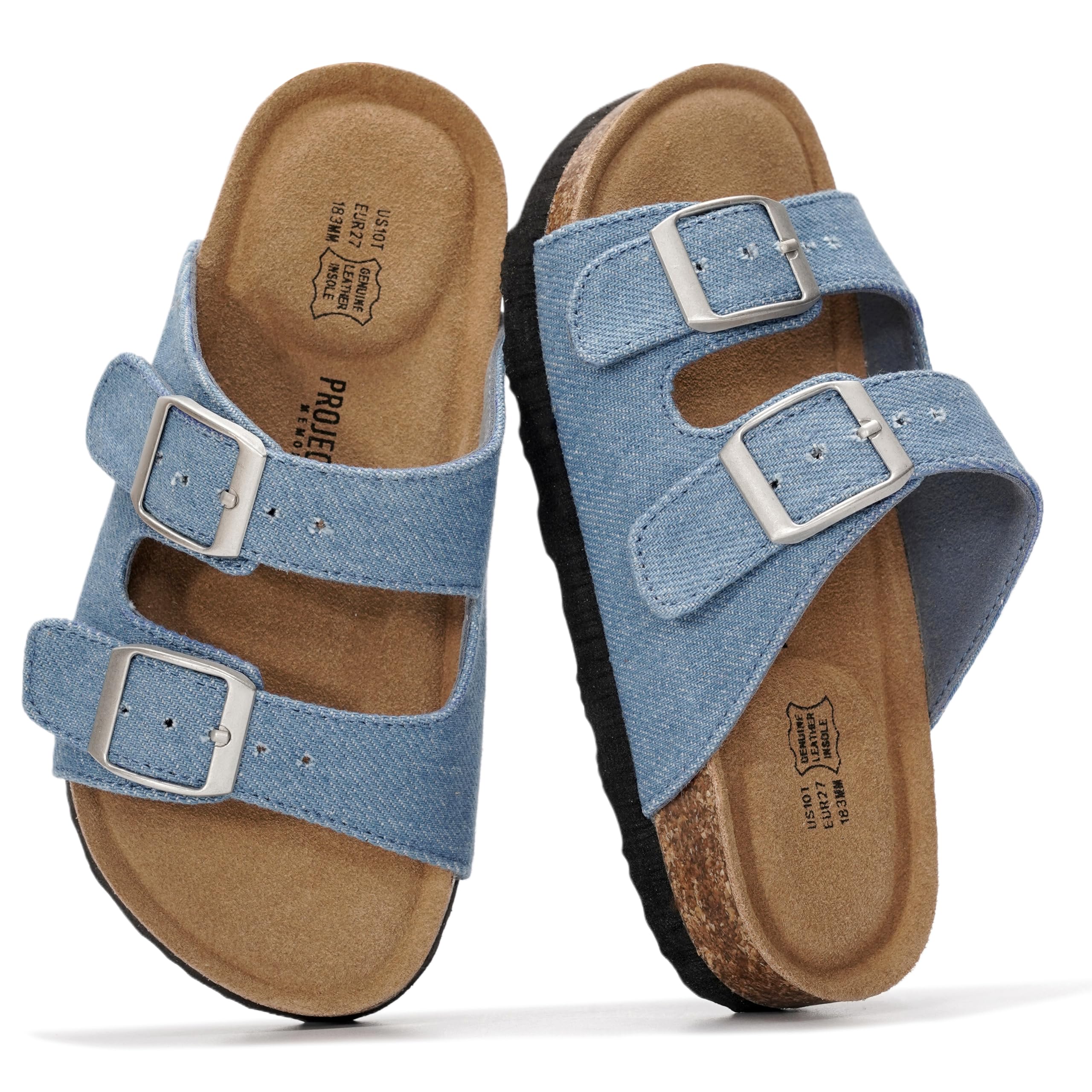 Project Cloud Kids | Genuine Leather Slides for Kids | Water Resistant | Lightweight | Non-Slip - Little Venita - Image 58