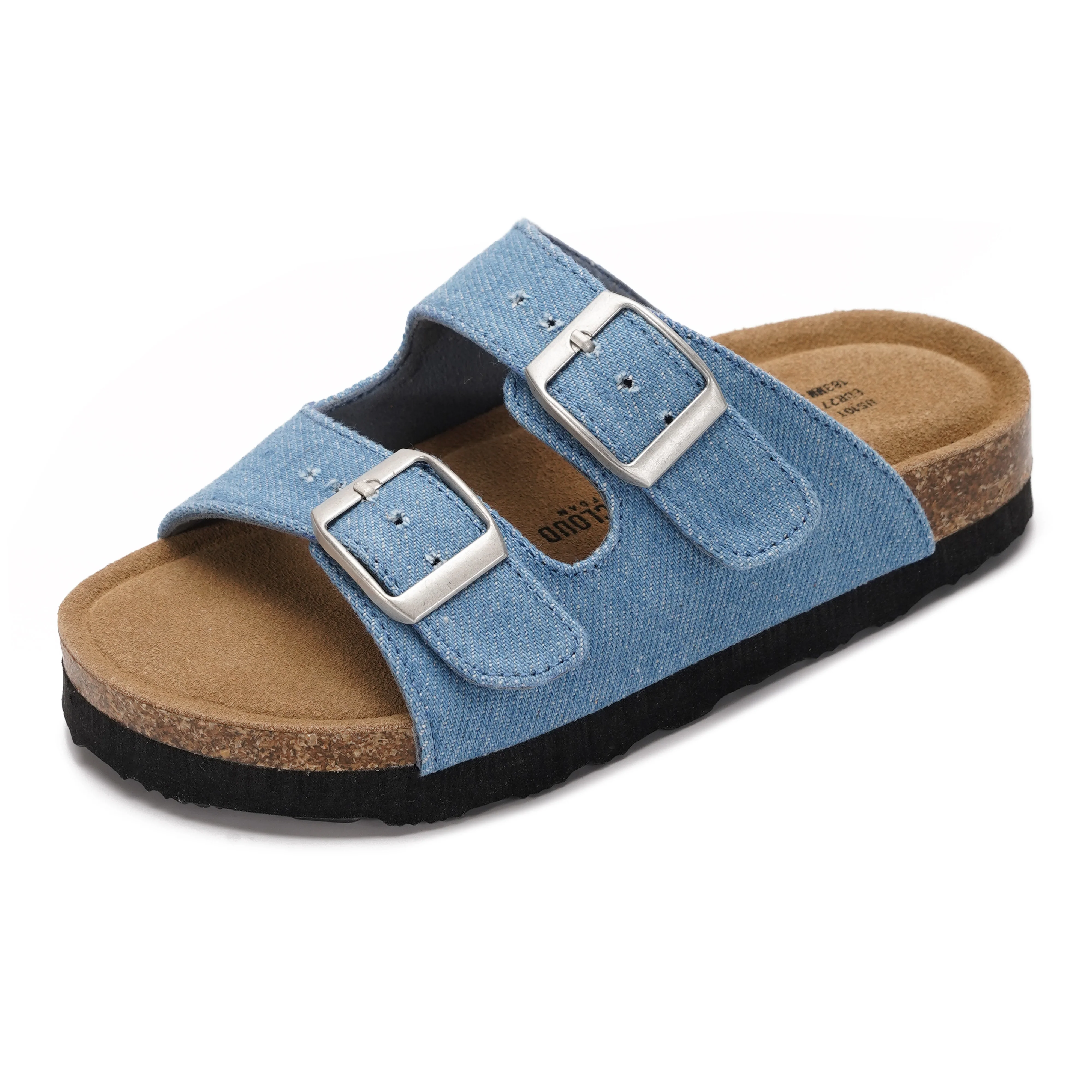 Project Cloud Kids | Genuine Leather Slides for Kids | Water Resistant | Lightweight | Non-Slip - Little Venita - Image 59