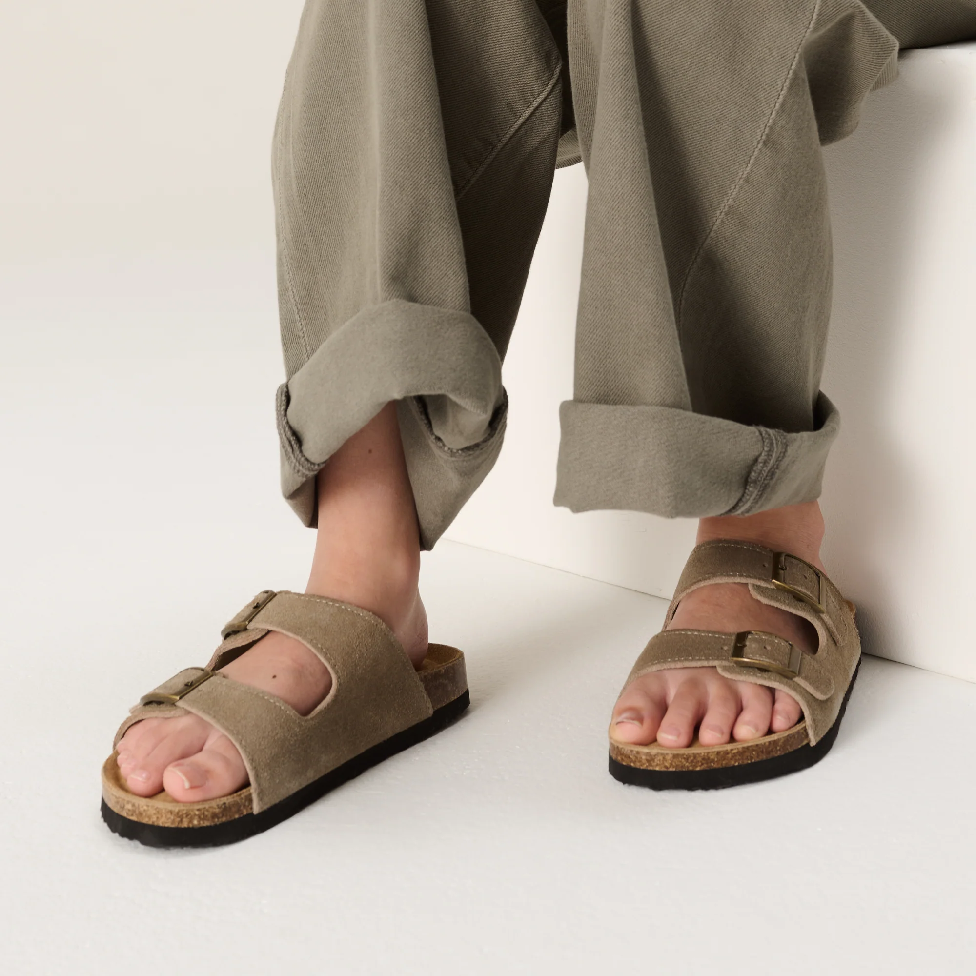 Project Cloud Kids | Genuine Leather Slides for Kids | Water Resistant | Lightweight | Non-Slip - Little Venita - Image 6