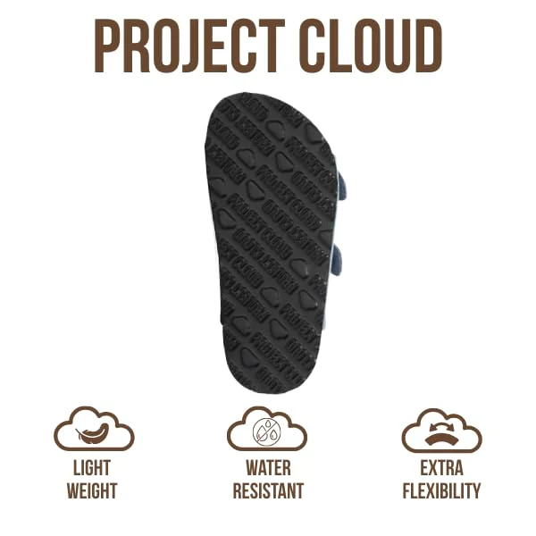 Project Cloud Kids | Genuine Leather Slides for Kids | Water Resistant | Lightweight | Non-Slip - Little Venita - Image 62