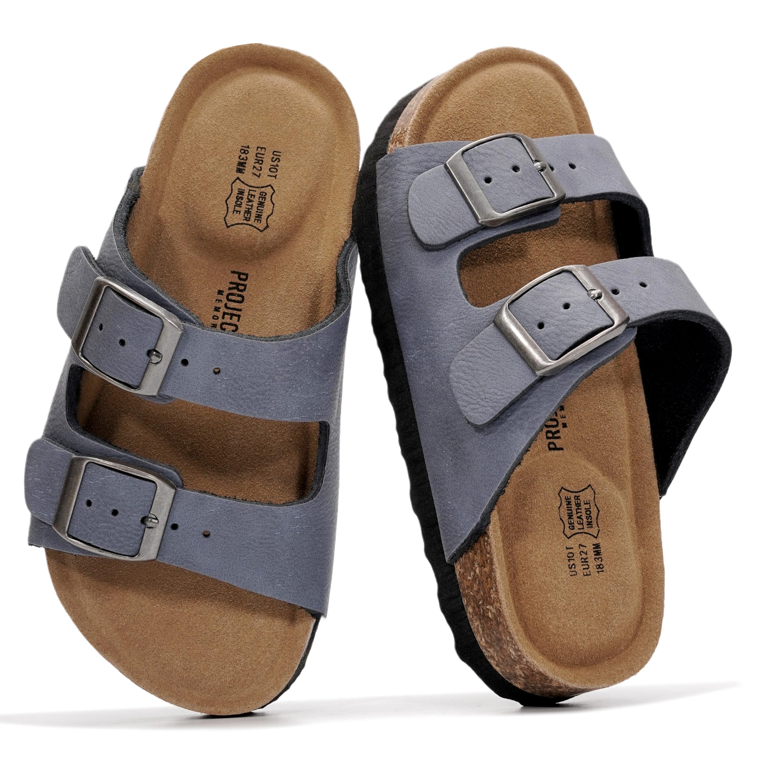 Project Cloud Kids | Genuine Leather Slides for Kids | Water Resistant | Lightweight | Non-Slip - Little Venita - Image 63