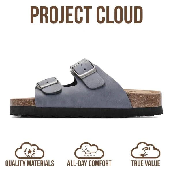 Project Cloud Kids | Genuine Leather Slides for Kids | Water Resistant | Lightweight | Non-Slip - Little Venita - Image 66