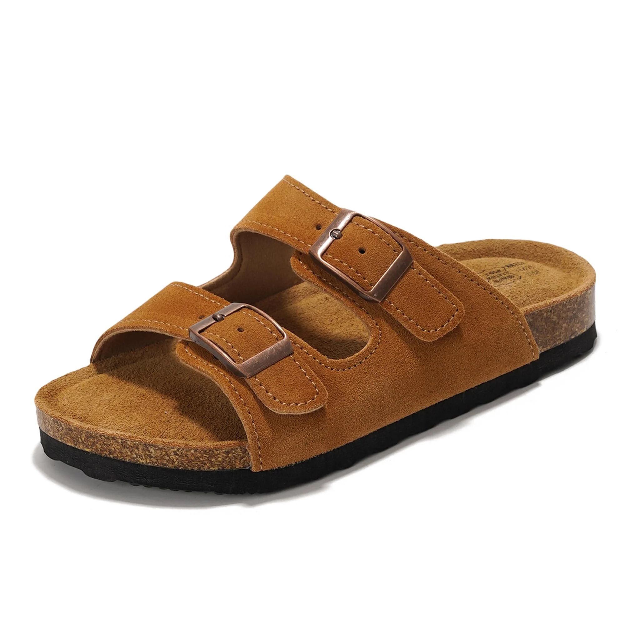 Project Cloud Kids | Genuine Leather Slides for Kids | Water Resistant | Lightweight | Non-Slip - Little Venita - Image 8