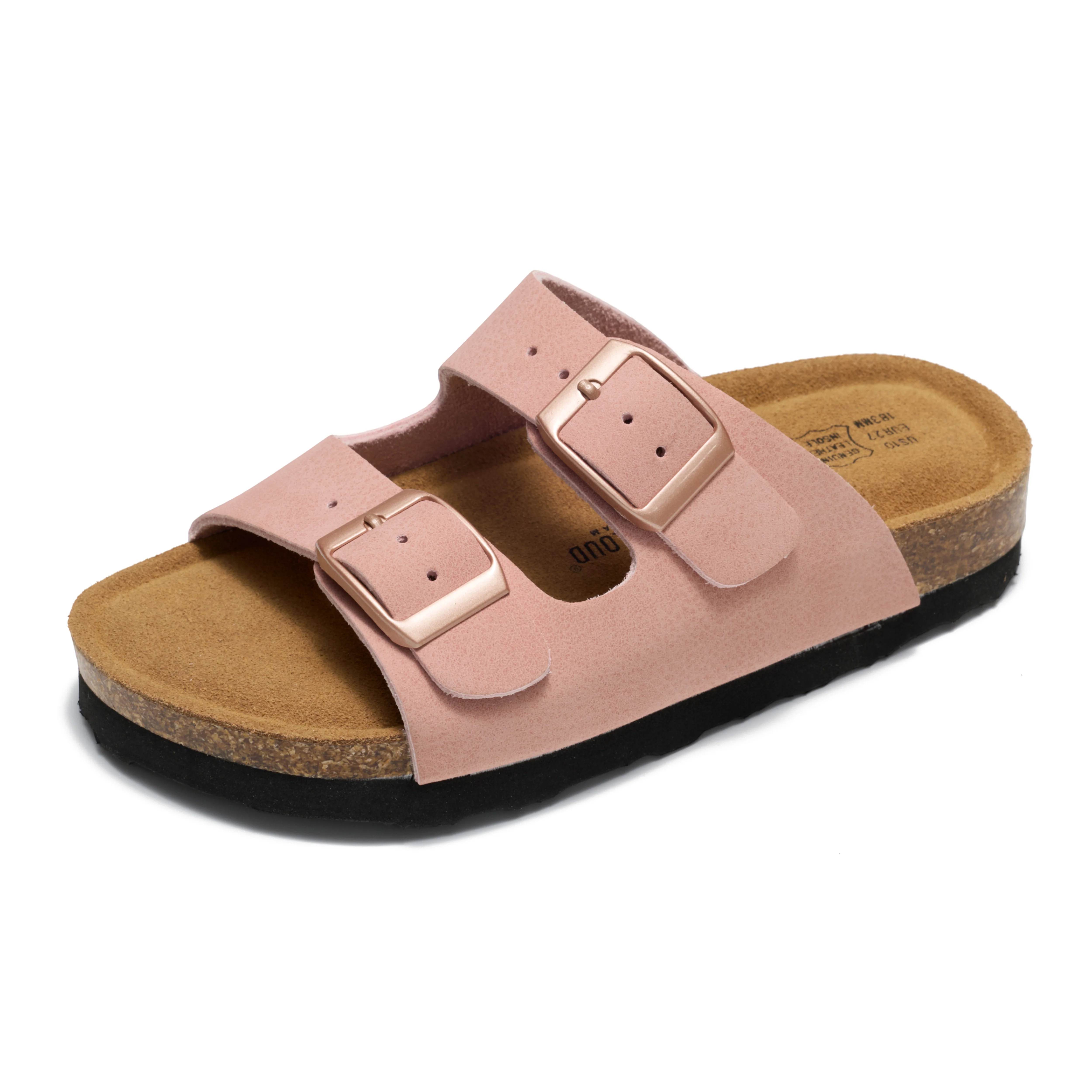 Project Cloud Kids | Genuine Leather Slides for Kids | Water Resistant | Lightweight | Non-Slip - Little Venita - Image 81