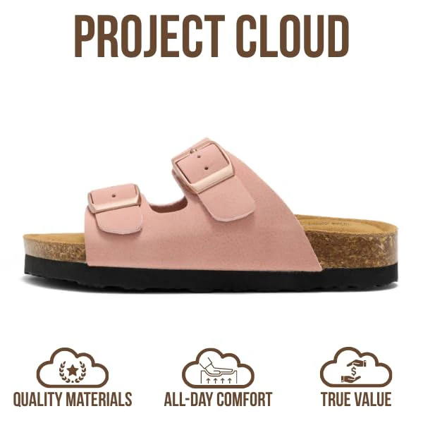Project Cloud Kids | Genuine Leather Slides for Kids | Water Resistant | Lightweight | Non-Slip - Little Venita - Image 83