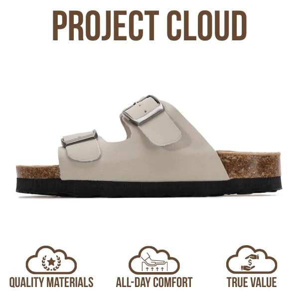 Project Cloud Kids | Genuine Leather Slides for Kids | Water Resistant | Lightweight | Non-Slip - Little Venita - Image 88