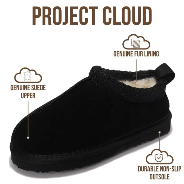 Project Cloud Kids | Australian Shearling Kids Slippers | ProjectPlush | Lightweight | Non-Slip - Dreamwarm - Image 14