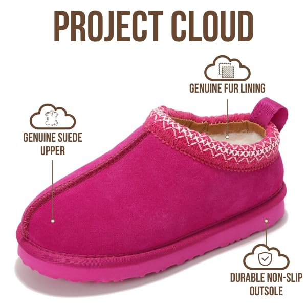 Project Cloud Kids | Australian Shearling Kids Slippers | ProjectPlush | Lightweight | Non-Slip - Dreamwarm - Image 20