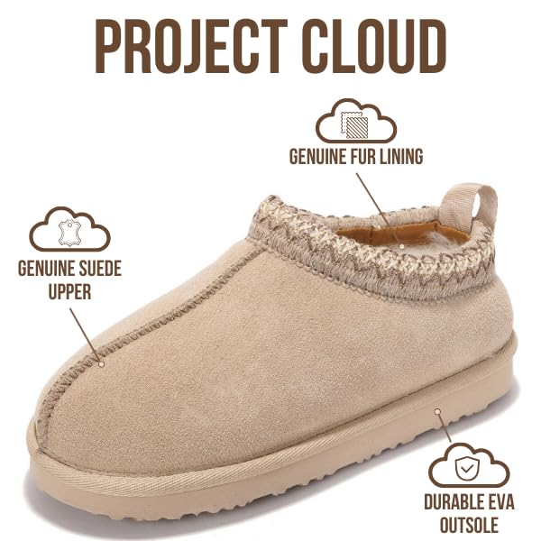Project Cloud Kids | Australian Shearling Kids Slippers | ProjectPlush | Lightweight | Non-Slip - Dreamwarm - Image 26