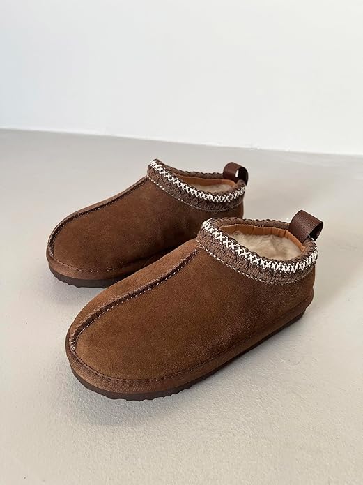 Project Cloud Kids | Australian Shearling Kids Slippers | ProjectPlush | Lightweight | Non-Slip - Dreamwarm - Image 35