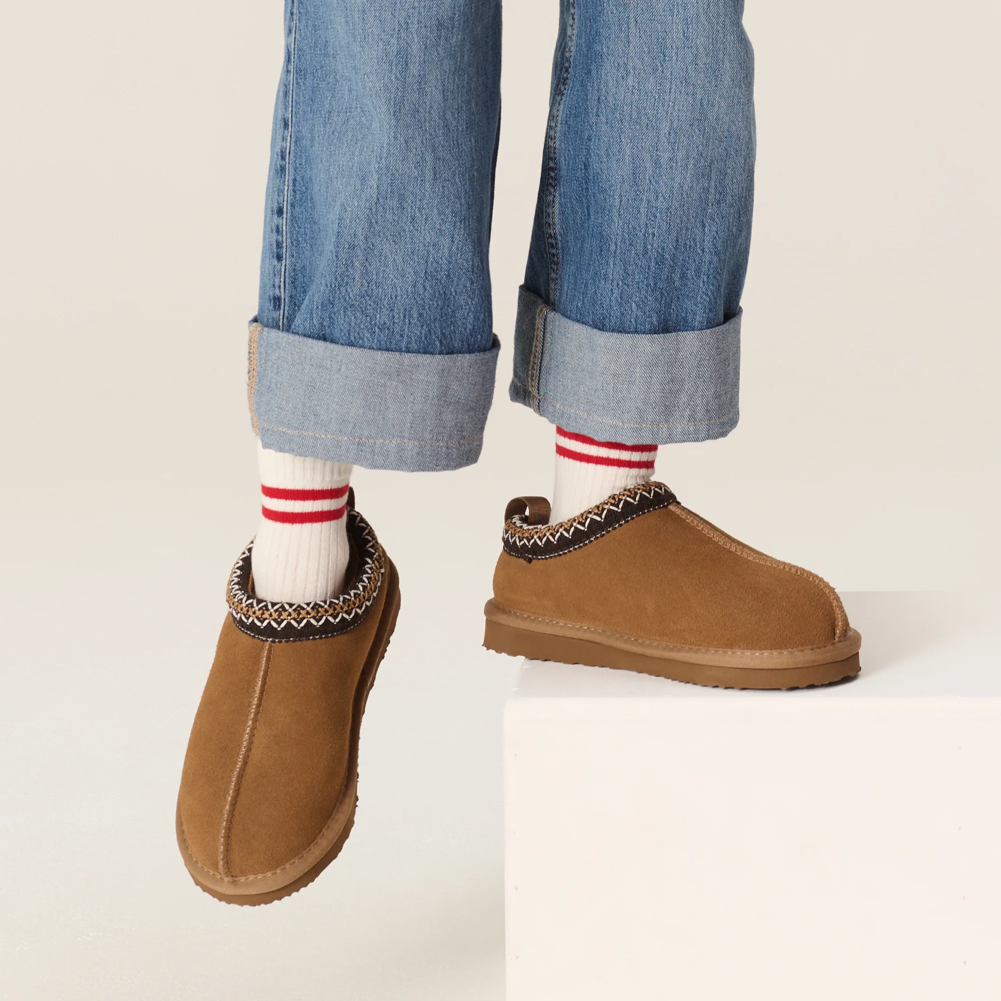 Project Cloud Kids | Australian Shearling Kids Slippers | ProjectPlush | Lightweight | Non-Slip - Dreamwarm - Image 5