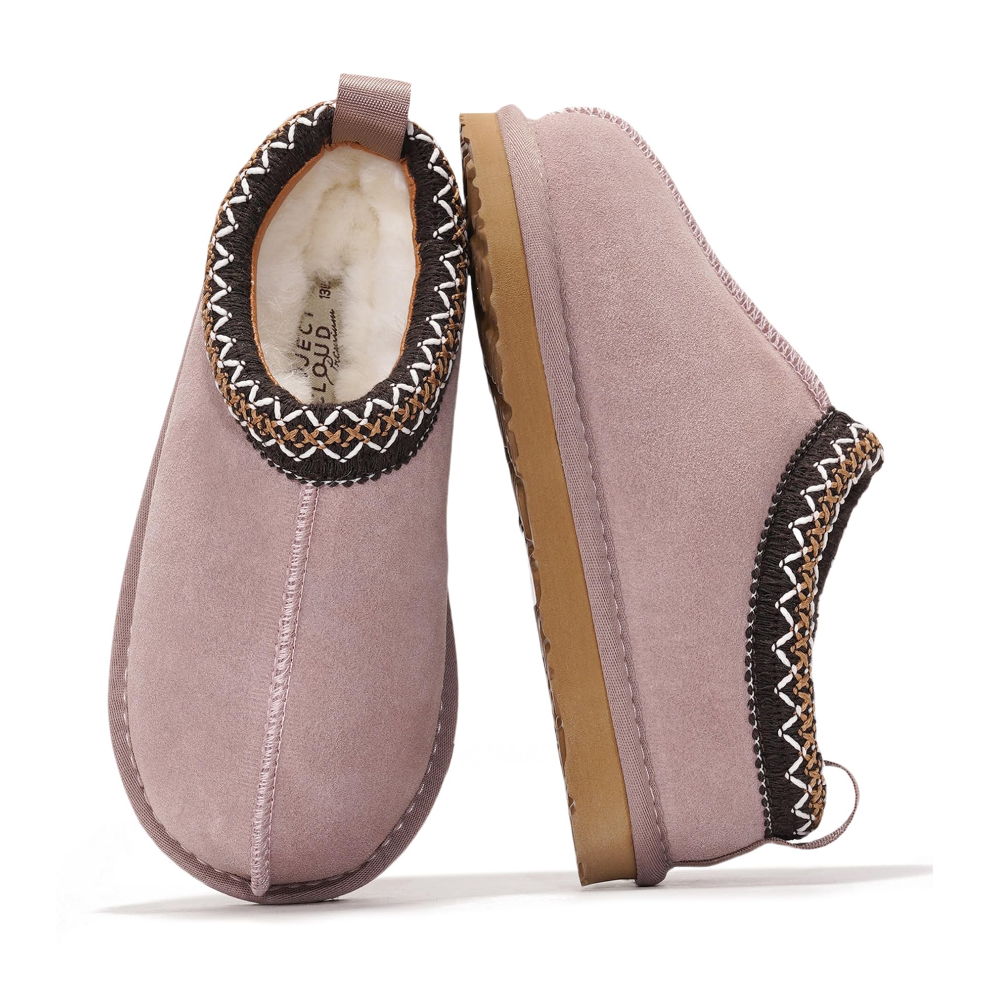 Project Cloud Kids | Australian Shearling Kids Slippers | ProjectPlush | Lightweight | Non-Slip - Dreamwarm - Image 6