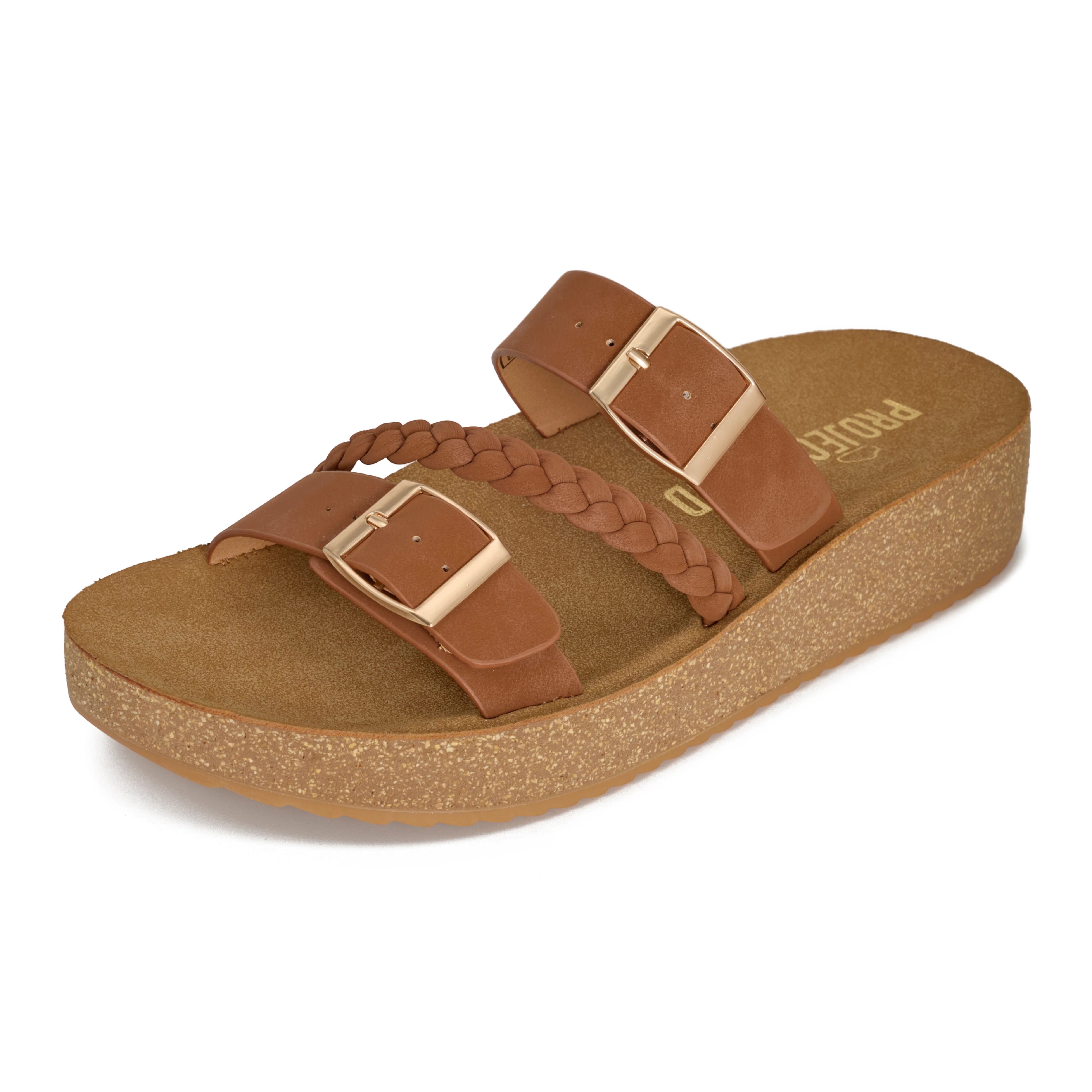 Project Cloud Women's | Eco-Crafted Leather Womens Summer Shoes | Lightweight | Non-Slip - Kreme - Image 11