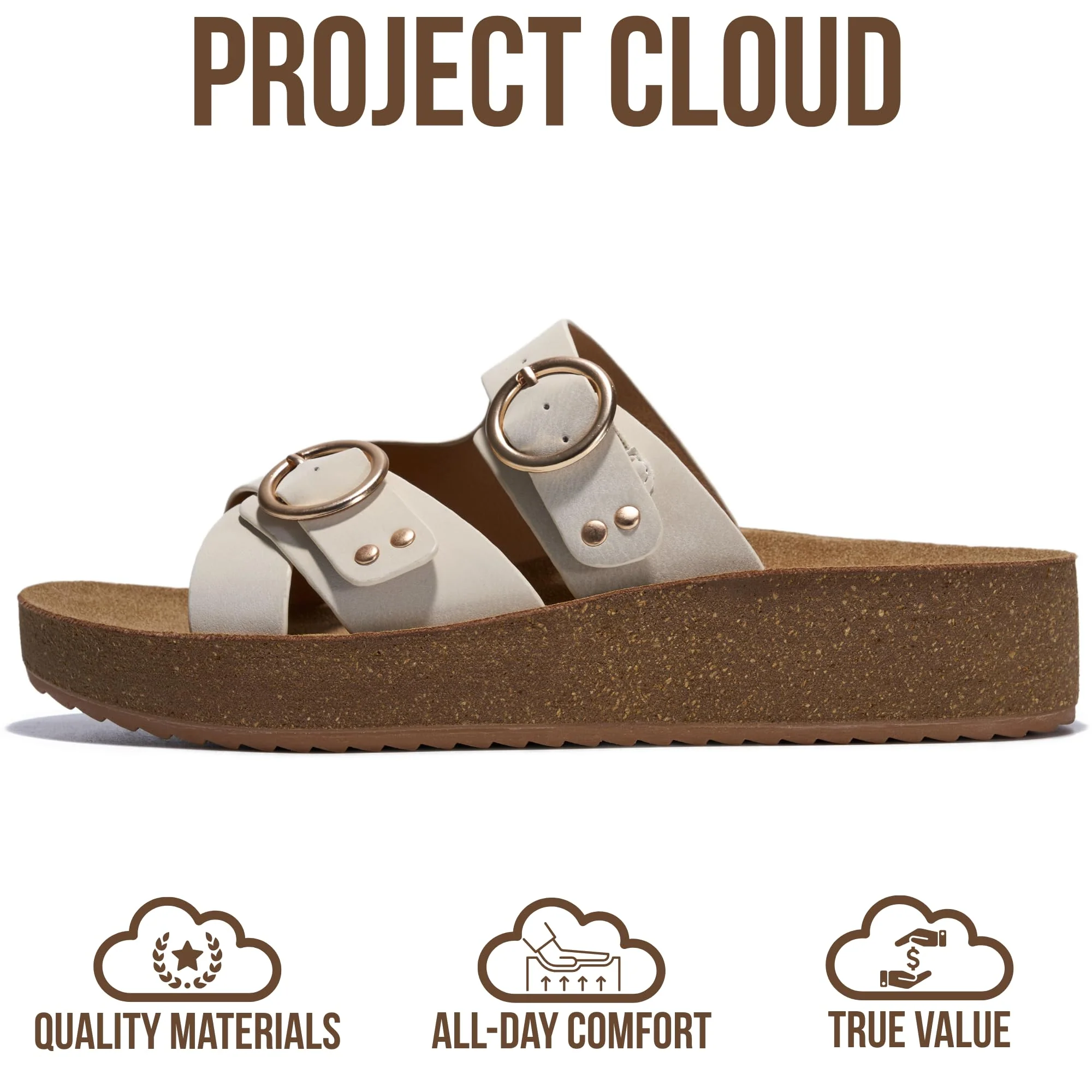 Project Cloud Women's | Eco-Crafted Leather Women's Summer Shoes | Lightweight | Non-Slip - Kristi - Image 4