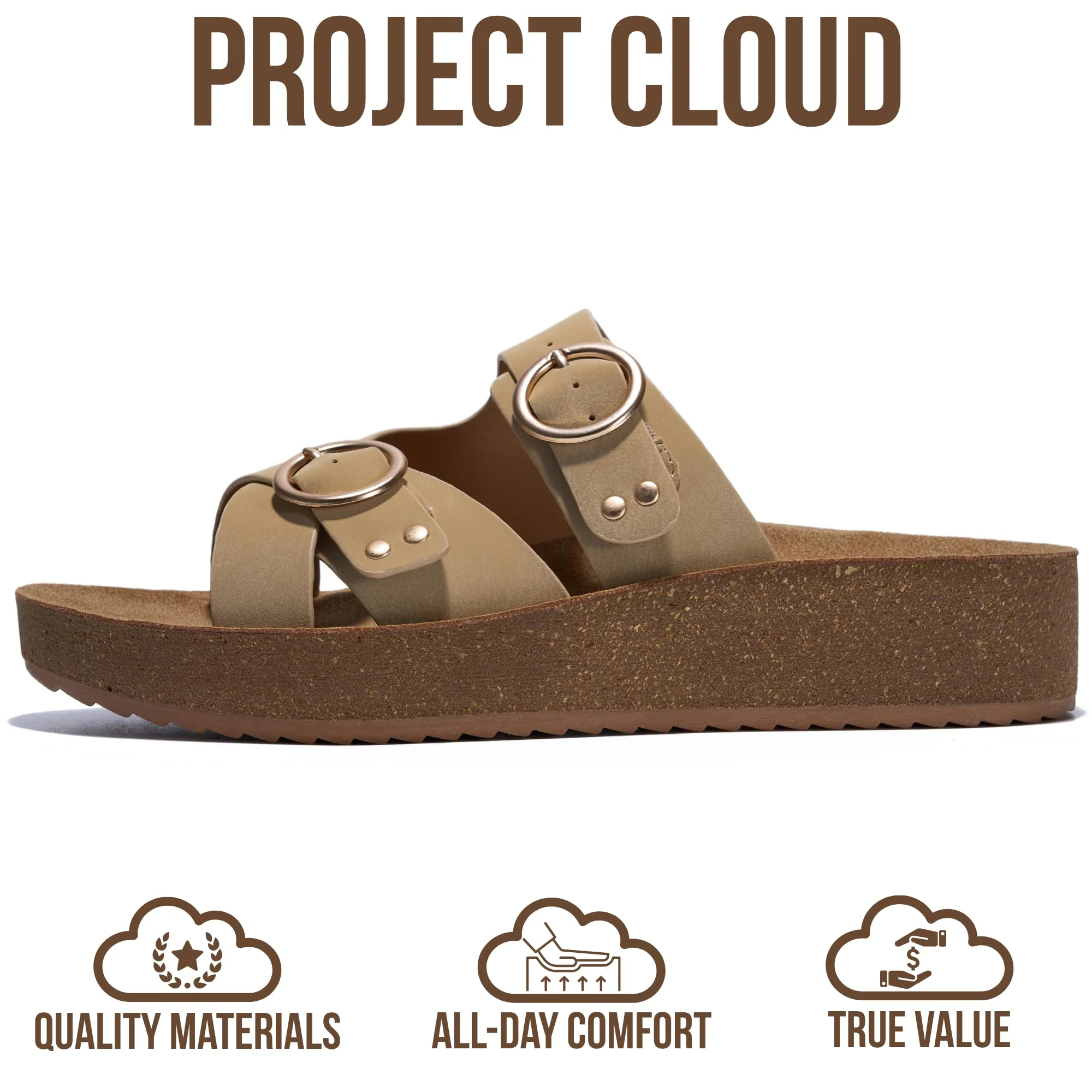 Project Cloud Women's | Eco-Crafted Leather Women's Summer Shoes | Lightweight | Non-Slip - Kristi - Image 9