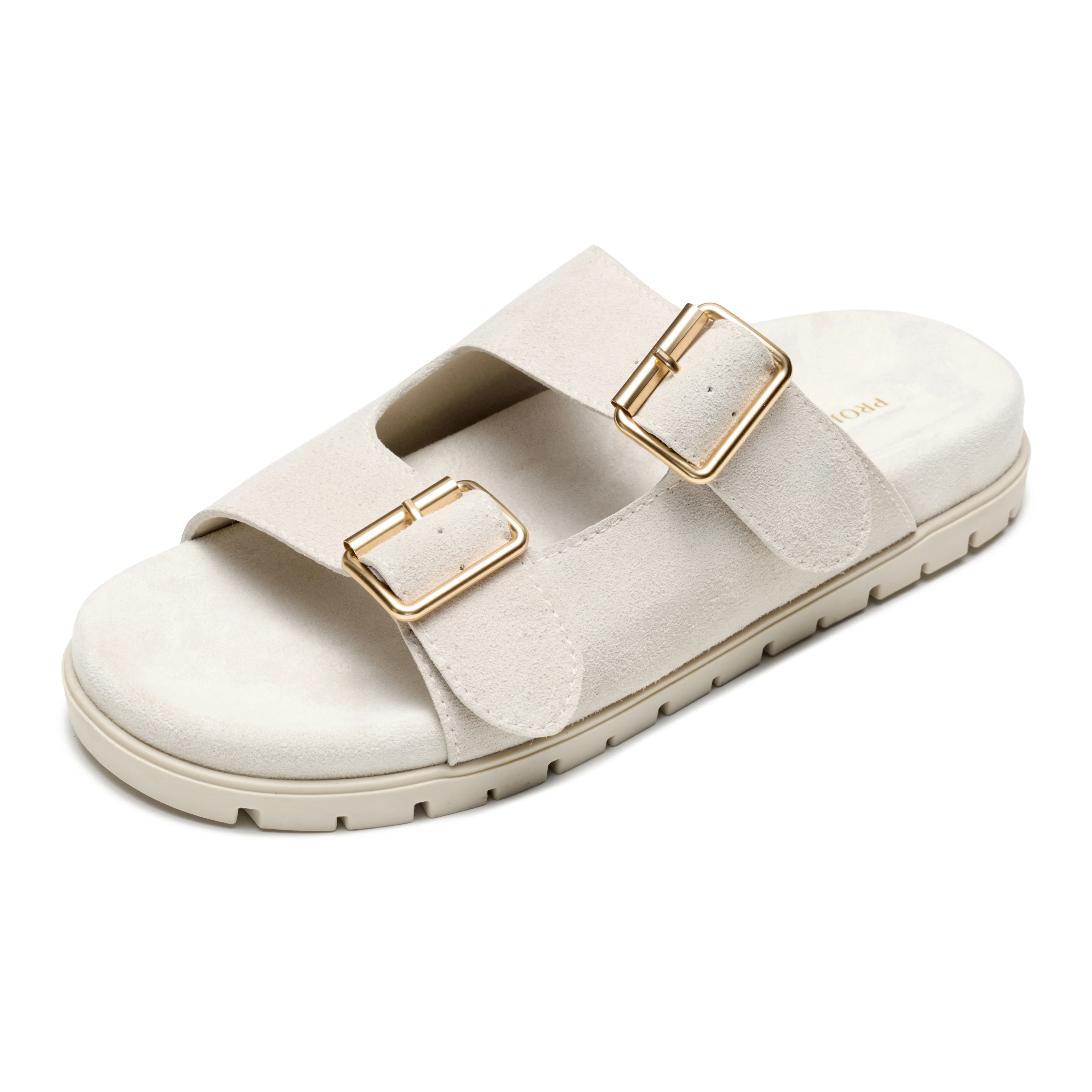 Project Cloud Women's | Genuine Leather Platform Sandals for Women | Plush & Soft Insole | Lightweight | Non-Slip - Lanura - Image 12