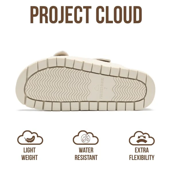 Project Cloud Women's | Genuine Leather Platform Sandals for Women | Plush & Soft Insole | Lightweight | Non-Slip - Lanura - Image 15