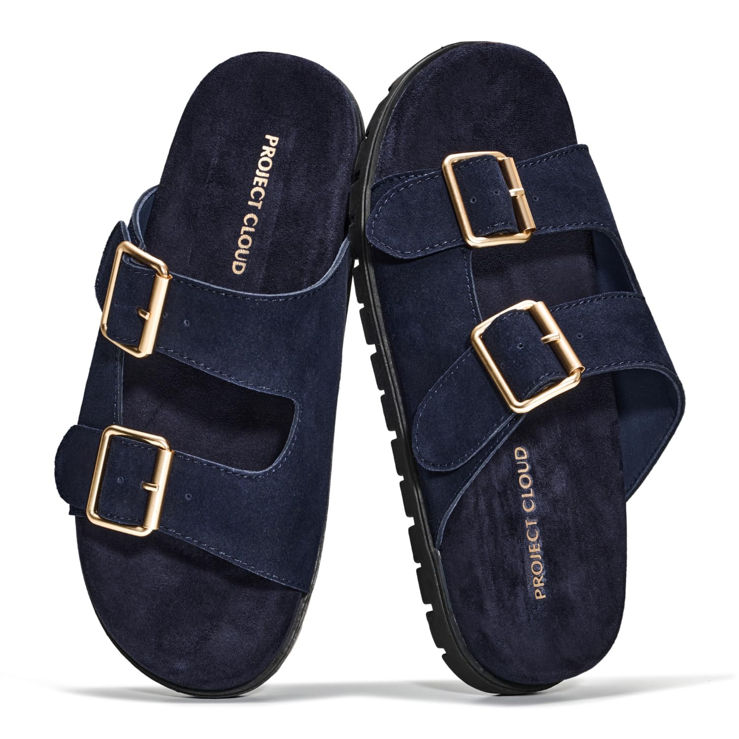Project Cloud Women's | Genuine Leather Platform Sandals for Women | Plush & Soft Insole | Lightweight | Non-Slip - Lanura - Image 16