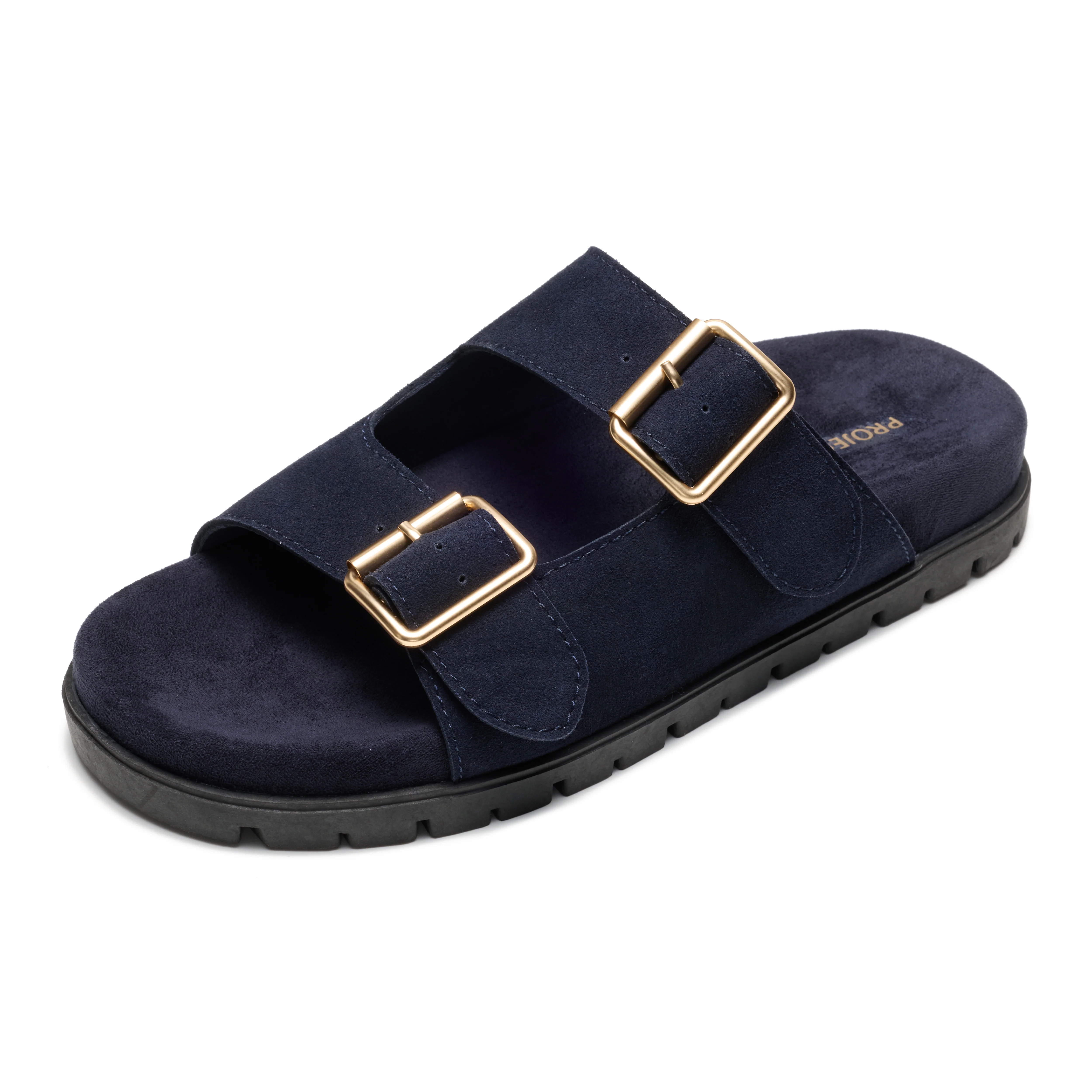 Project Cloud Women's | Genuine Leather Platform Sandals for Women | Plush & Soft Insole | Lightweight | Non-Slip - Lanura - Image 17