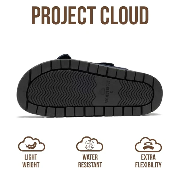 Project Cloud Women's | Genuine Leather Platform Sandals for Women | Plush & Soft Insole | Lightweight | Non-Slip - Lanura - Image 20