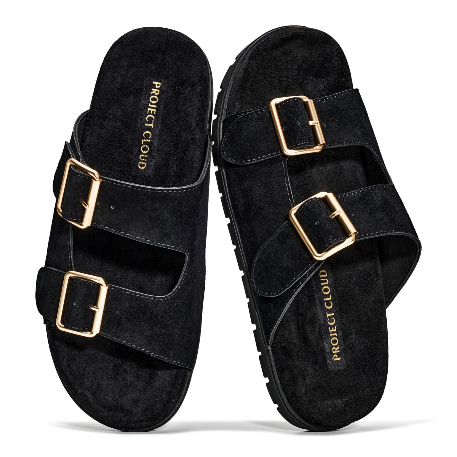 Project Cloud Women's | Genuine Leather Platform Sandals for Women | Plush & Soft Insole | Lightweight | Non-Slip - Lanura - Image 6