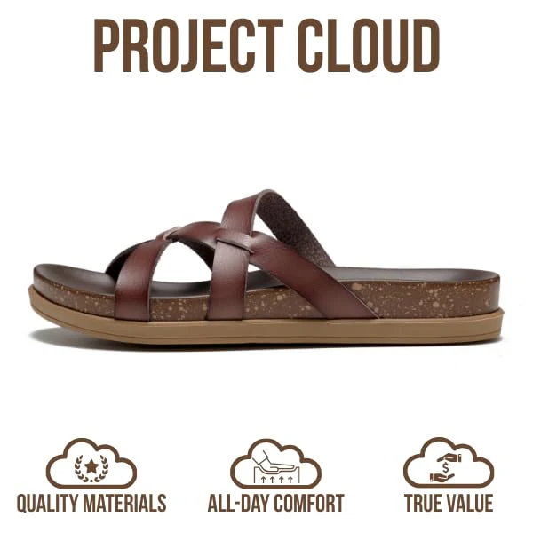 Project Cloud Summer Slides for Women 2026 | Plush and Soft Insole | Lightweight | Non-Slip - Lasso - Image 14