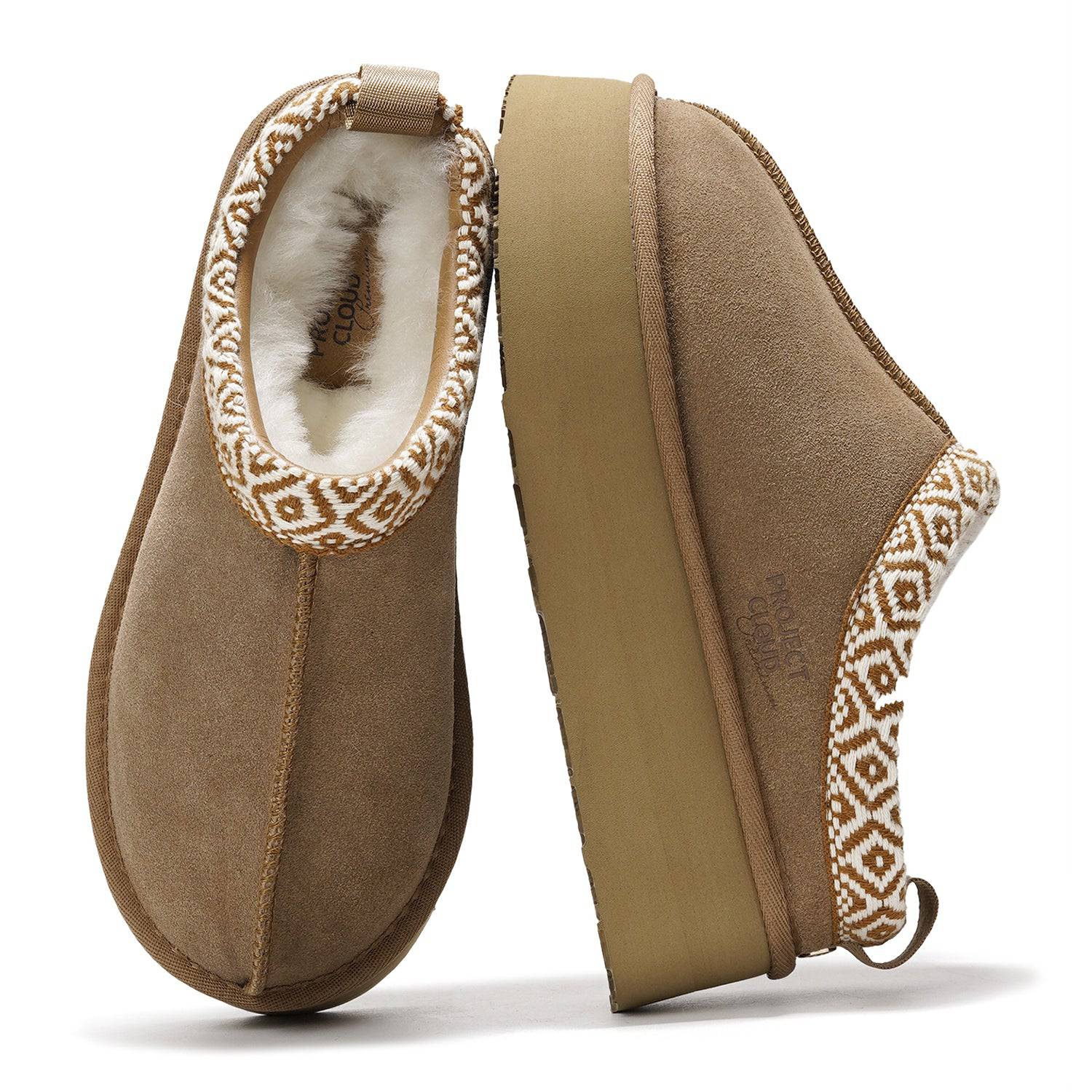 Project Cloud Women's | 100% Genuine Leather Slippers for Women | Memory Foam | Lightweight | Non-Slip - Sayre - Image 13