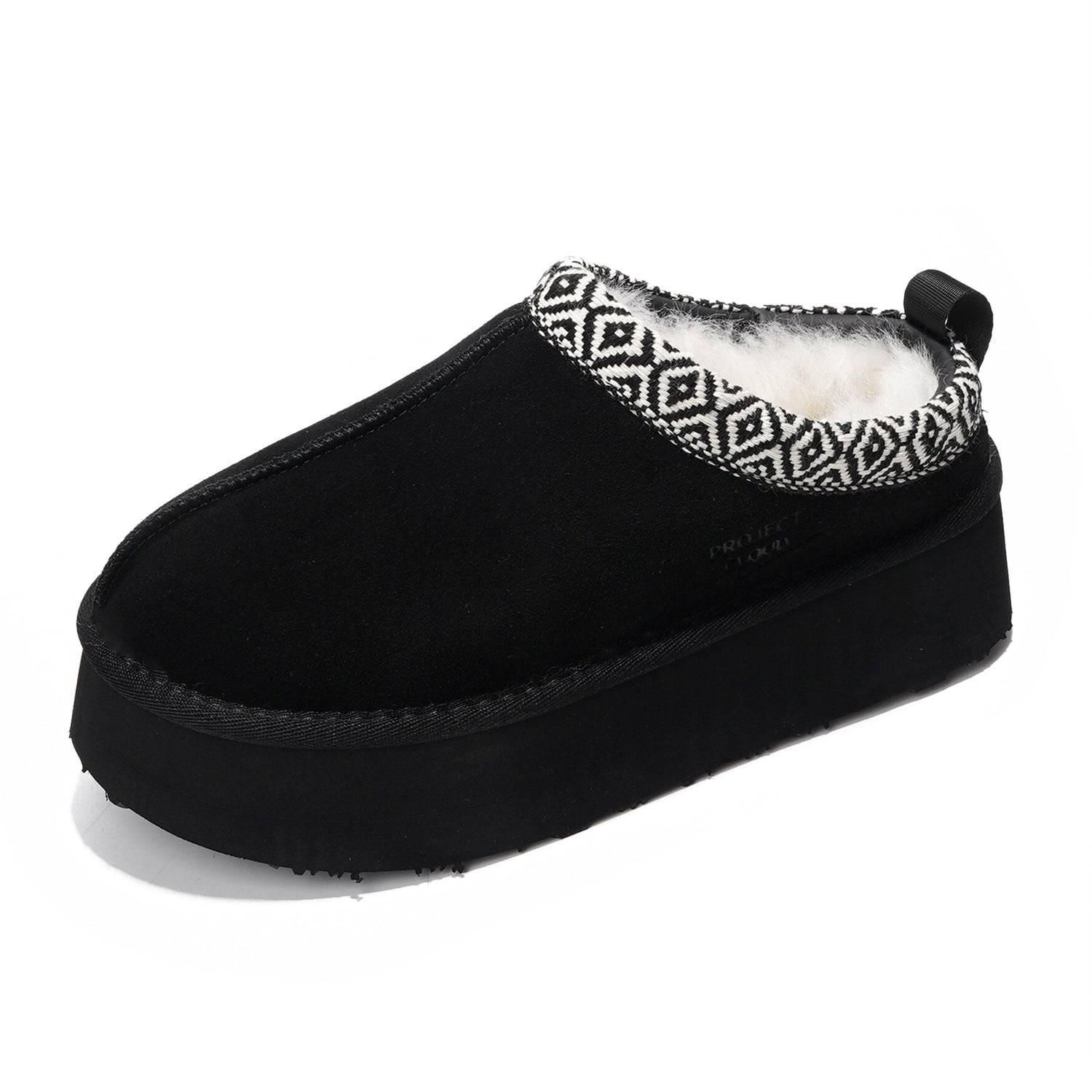 Project Cloud Women's | 100% Genuine Leather Slippers for Women | Memory Foam | Lightweight | Non-Slip - Sayre - Image 8