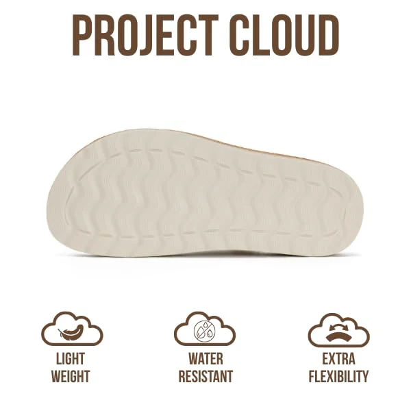 Project Cloud Women's | Womens Buckle Sandals | Plush and Soft Insole | Lightweight | Non-Slip - Light - Image 15
