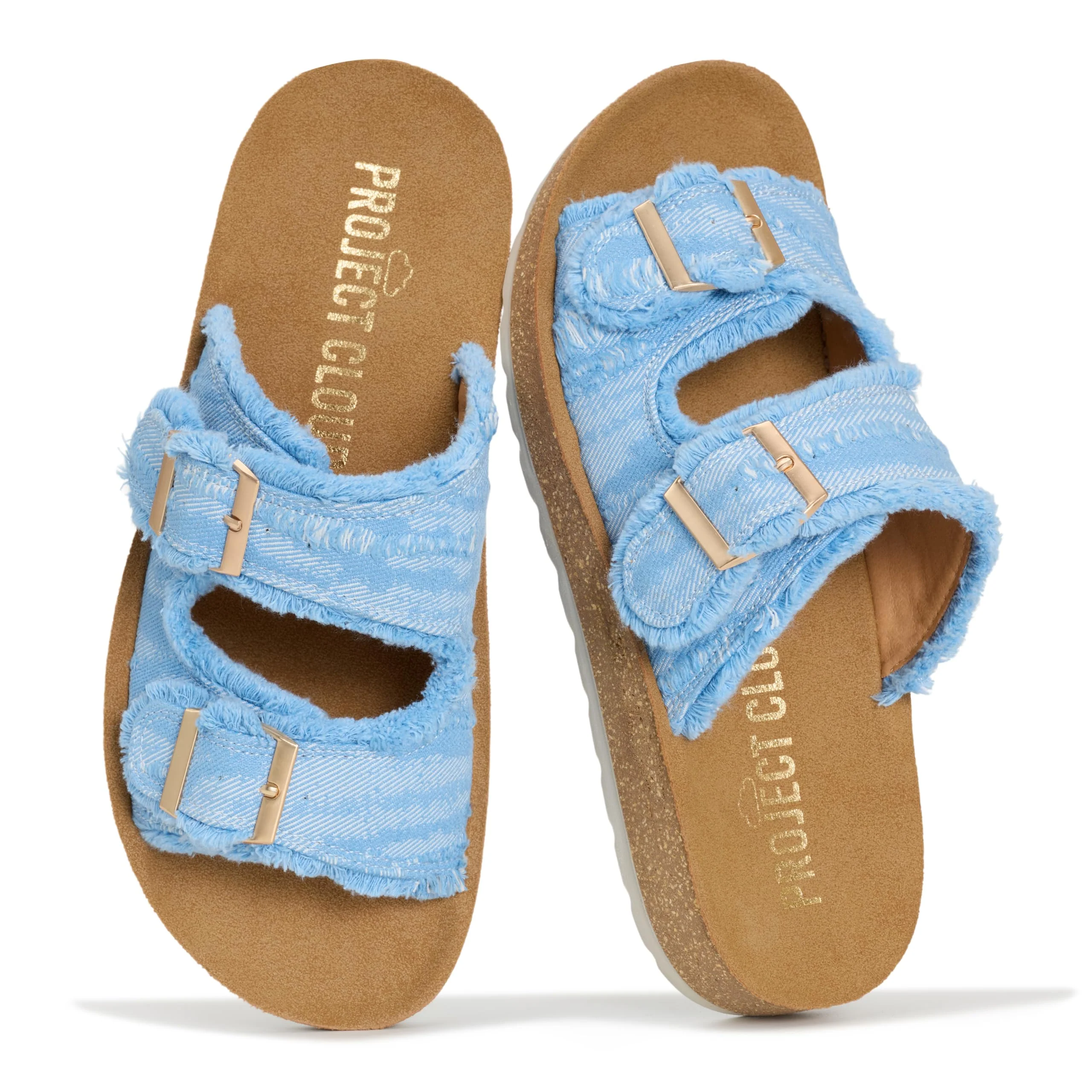 Project Cloud Women's | Womens Buckle Sandals | Plush and Soft Insole | Lightweight | Non-Slip - Light - Image 16