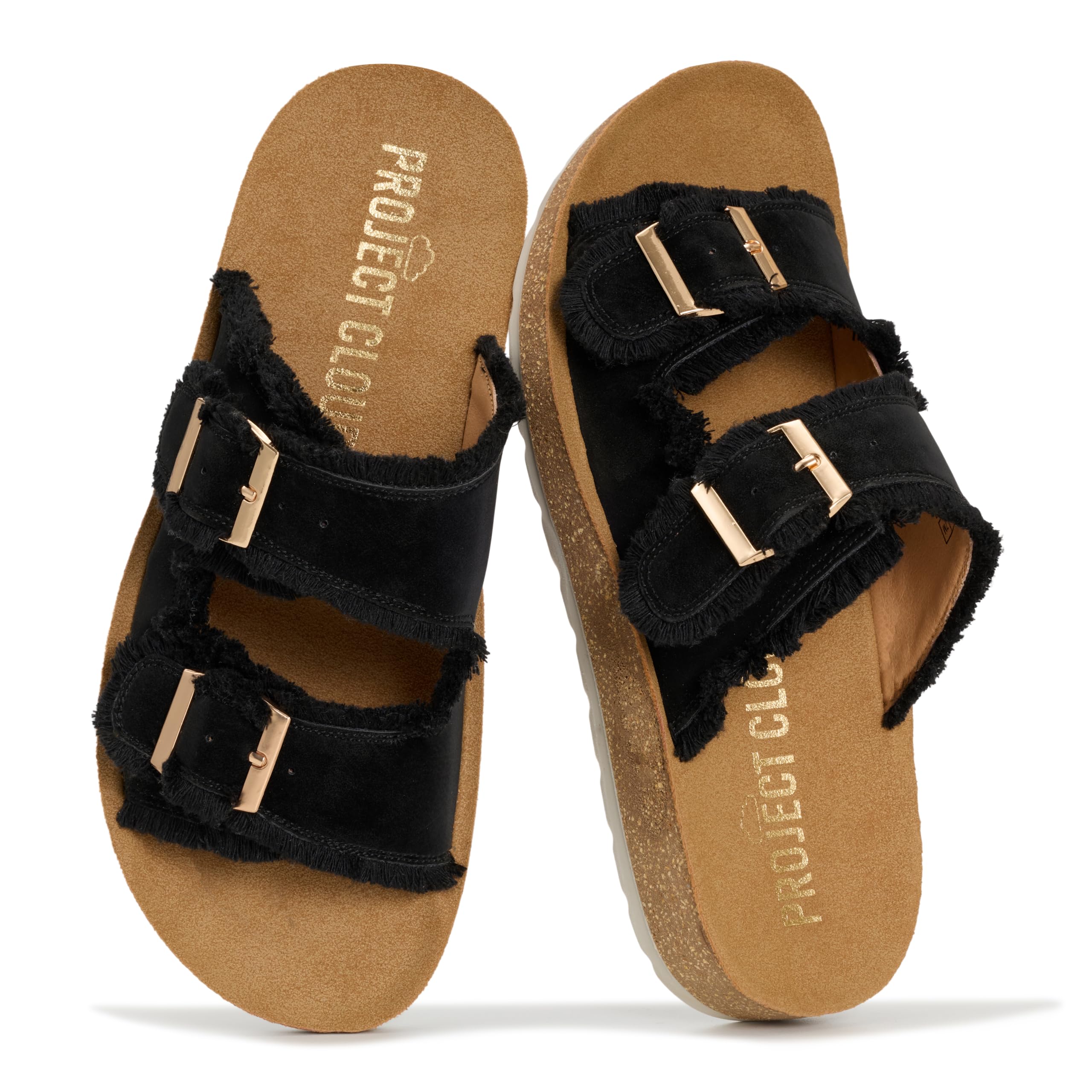 Project Cloud Women's | Womens Buckle Sandals | Plush and Soft Insole | Lightweight | Non-Slip - Light - Image 21