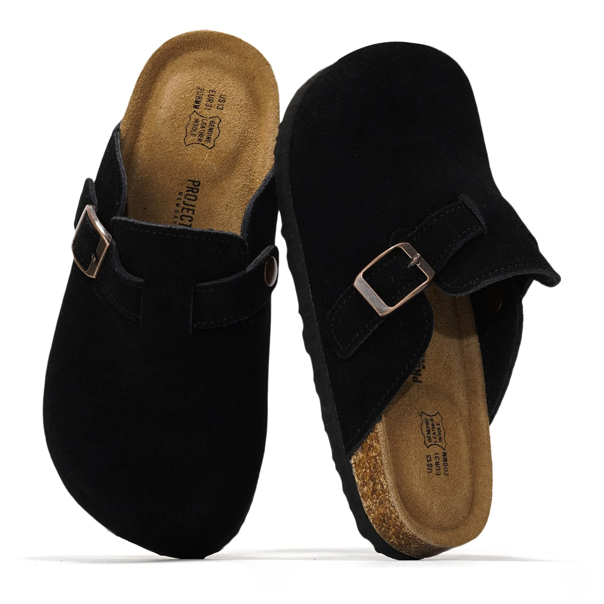 Project Cloud Kids | Genuine Leather Clogs | Memory Foam | Lightweight | Non-Slip - Little Benton - Image 13