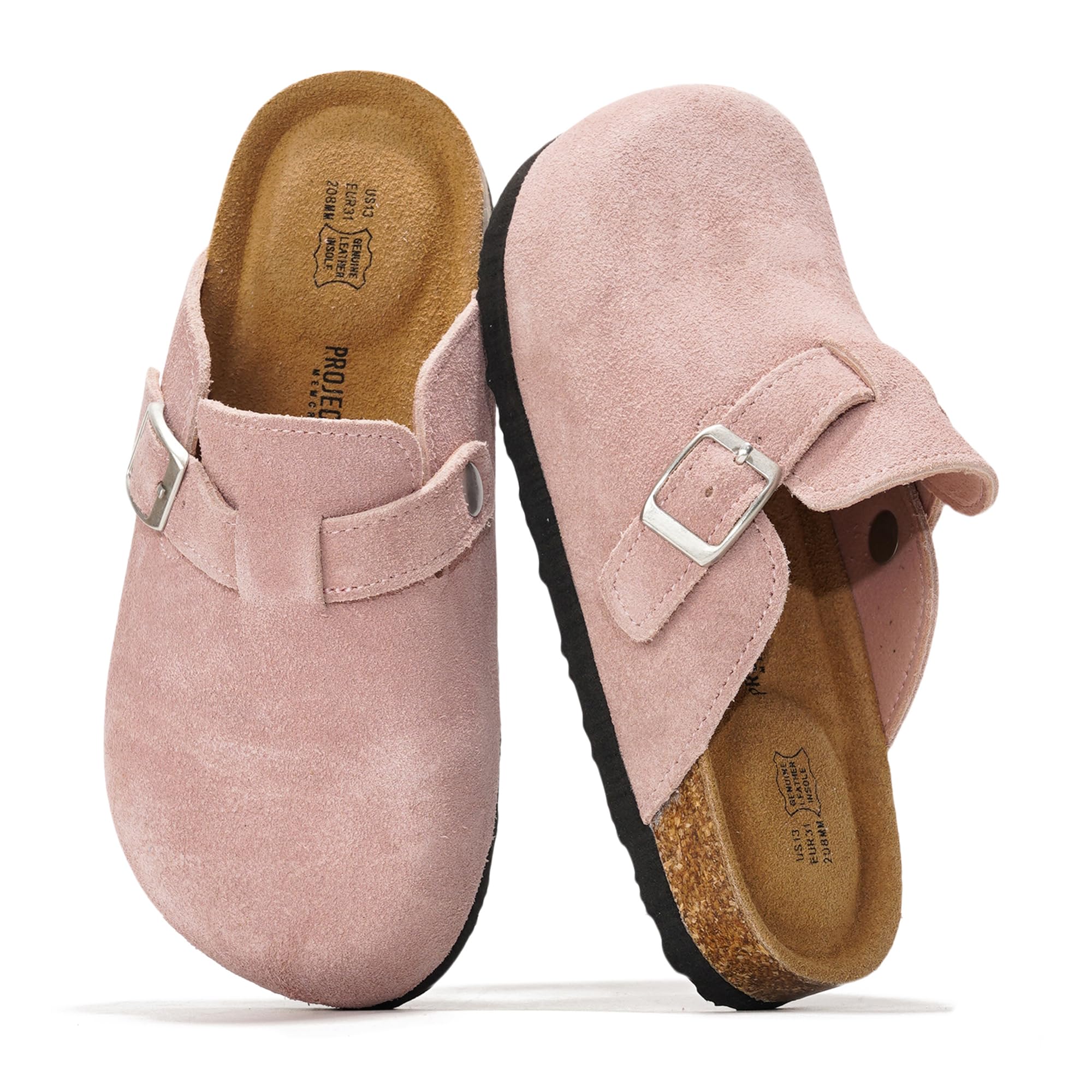 Project Cloud Kids | Genuine Leather Clogs | Memory Foam | Lightweight | Non-Slip - Little Benton - Image 19