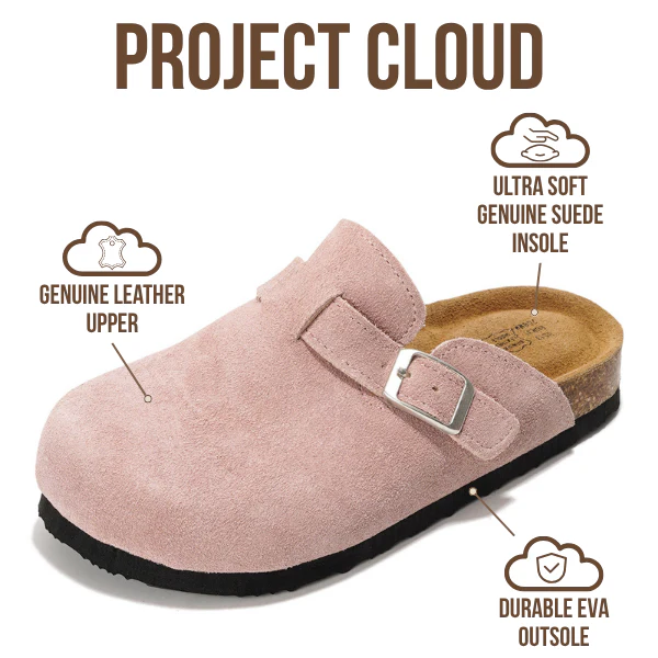 Project Cloud Kids | Genuine Leather Clogs | Memory Foam | Lightweight | Non-Slip - Little Benton - Image 21