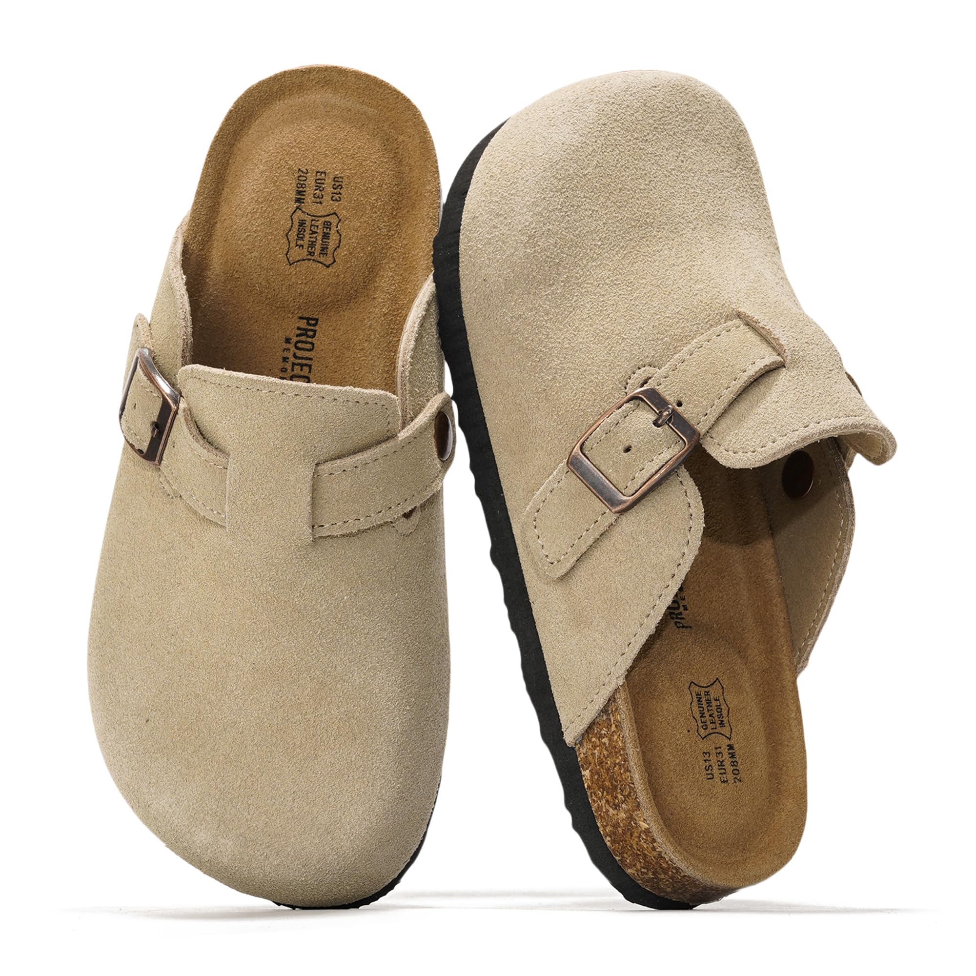 Project Cloud Kids | Genuine Leather Clogs | Memory Foam | Lightweight | Non-Slip - Little Benton - Image 25