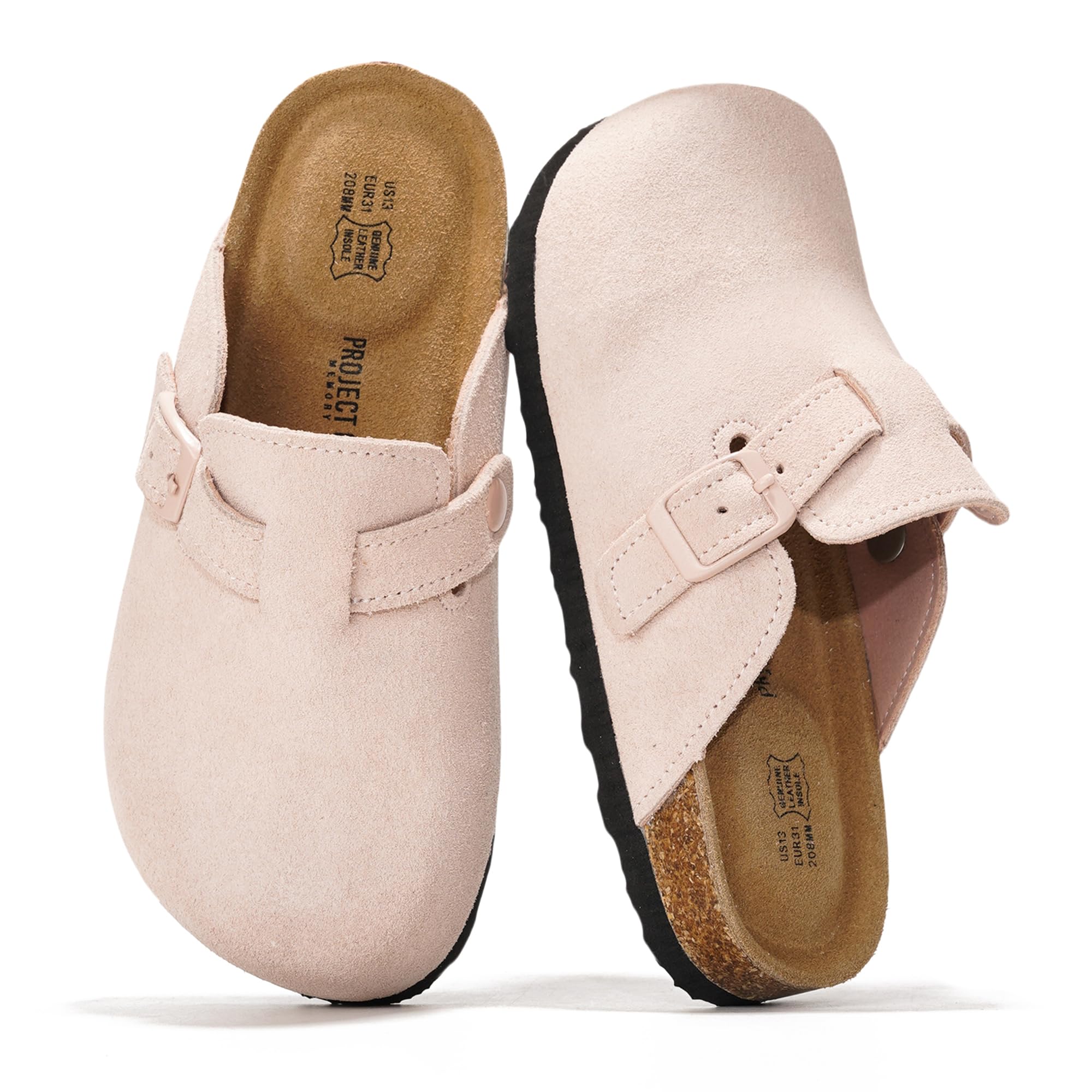 Project Cloud Kids | Genuine Leather Clogs | Memory Foam | Lightweight | Non-Slip - Little Benton - Image 31