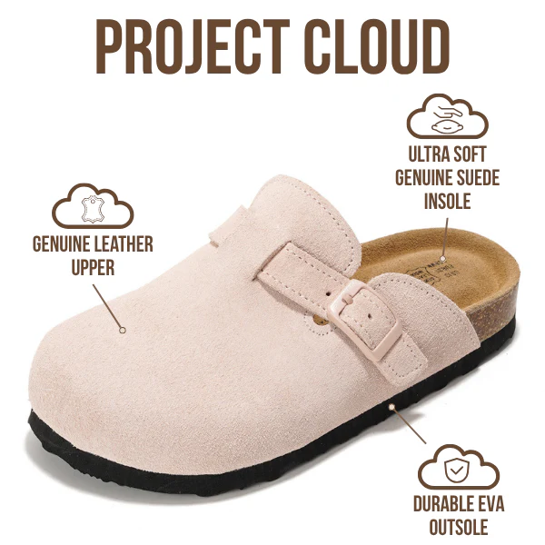 Project Cloud Kids | Genuine Leather Clogs | Memory Foam | Lightweight | Non-Slip - Little Benton - Image 33