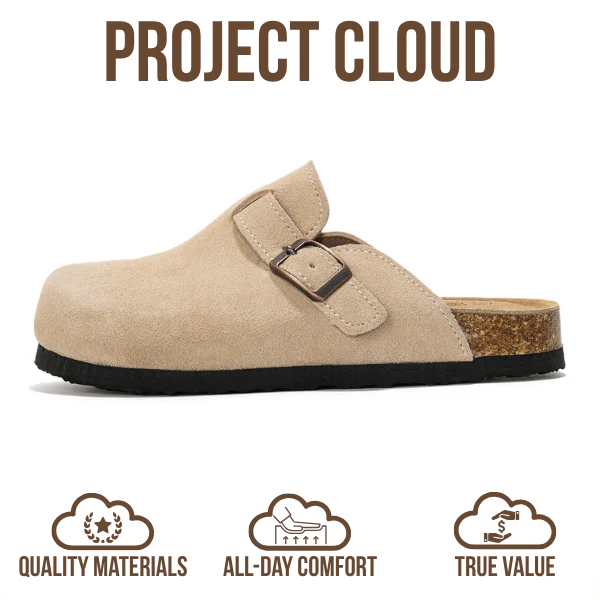 Project Cloud Kids | Genuine Leather Clogs | Memory Foam | Lightweight | Non-Slip - Little Benton - Image 4