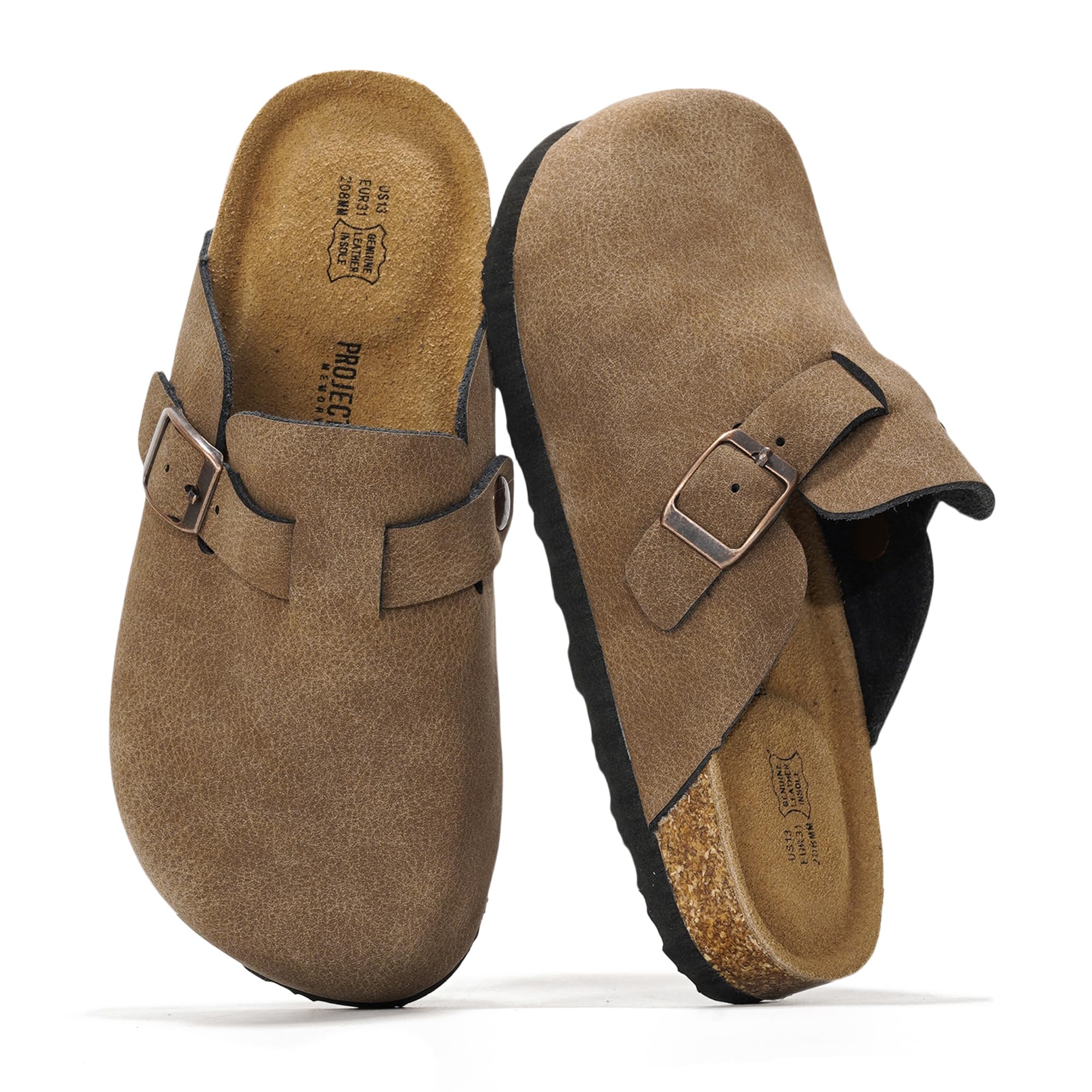 Project Cloud Kids | Genuine Leather Clogs | Memory Foam | Lightweight | Non-Slip - Little Benton - Image 7