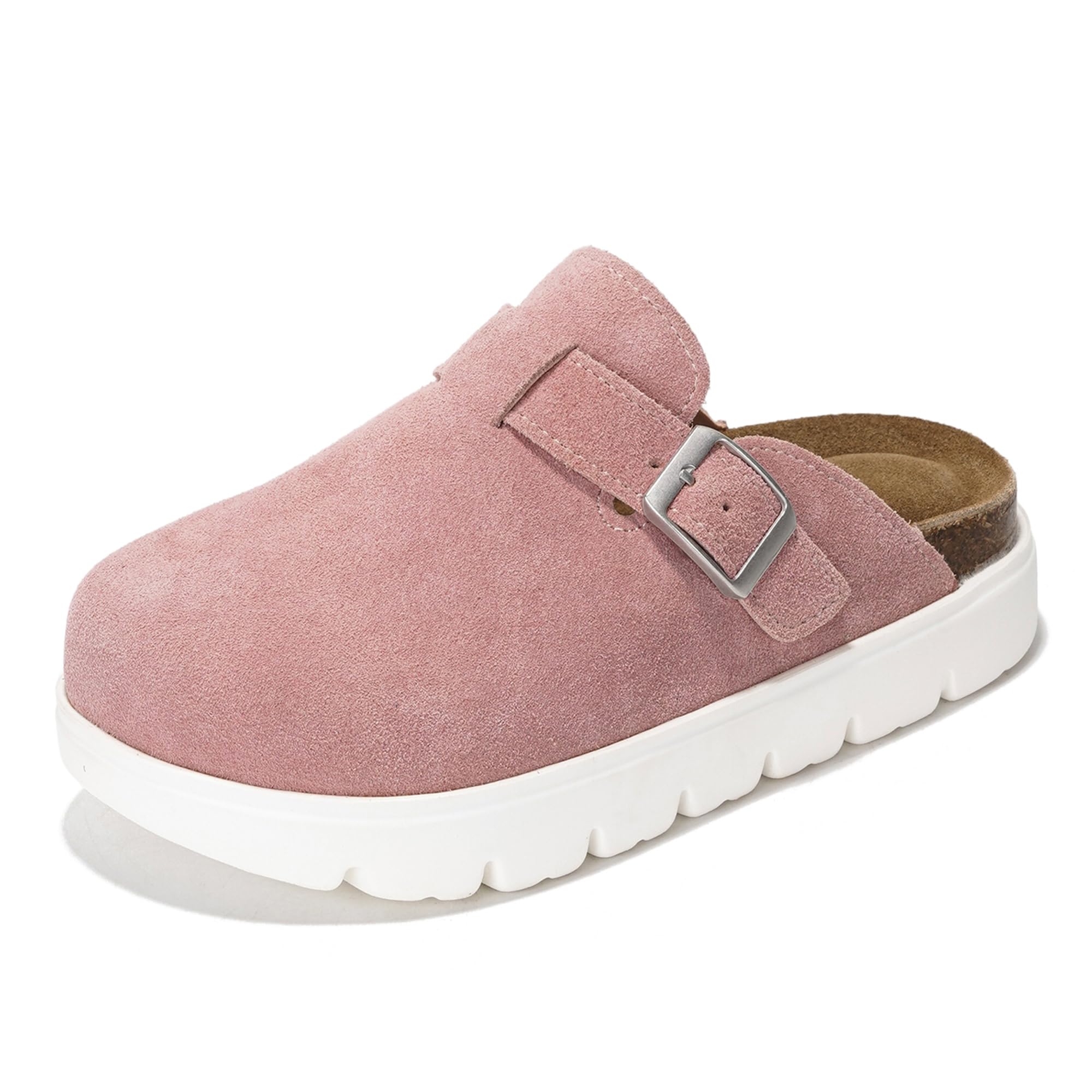Project Cloud Kids | 100% Genuine Leather Clogs | Memory Foam | Lightweight | Non-Slip - Little BentonChunky - Image 20