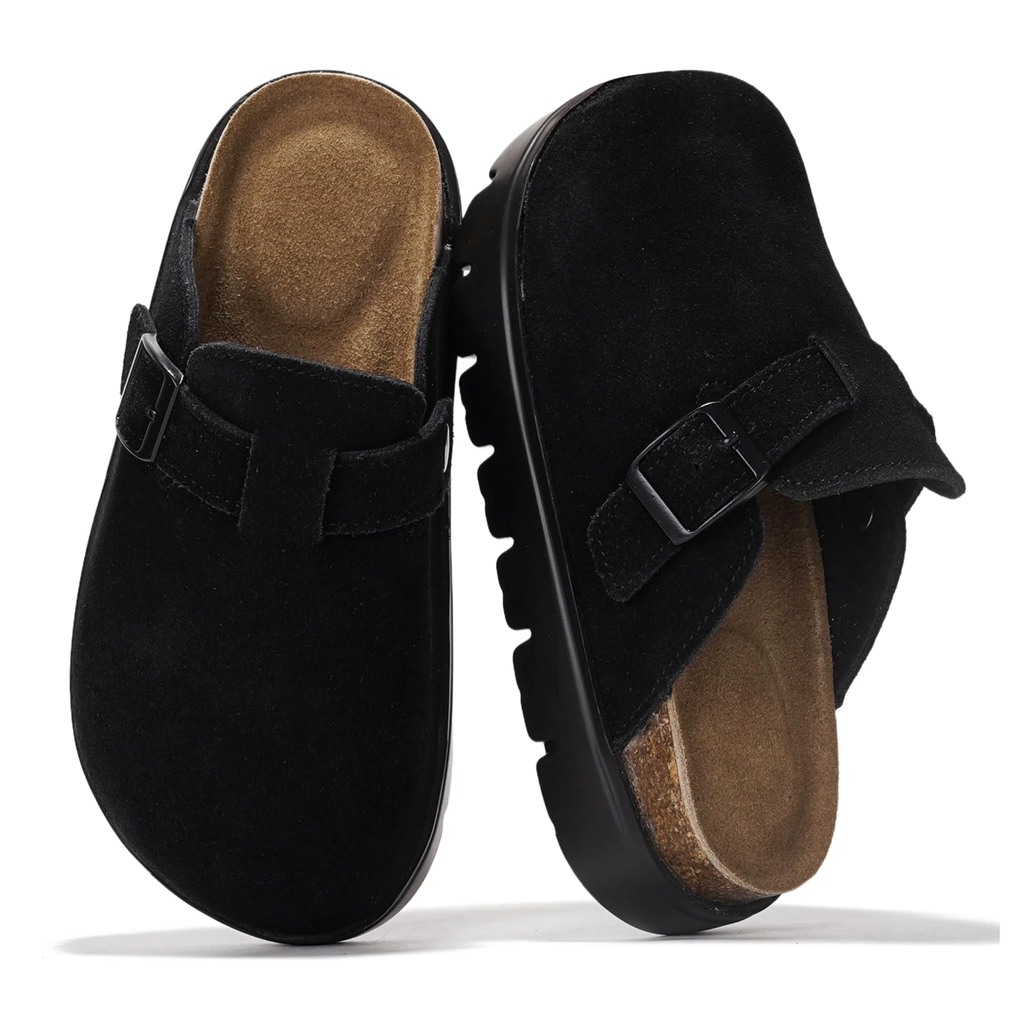 Project Cloud Kids | 100% Genuine Leather Clogs | Memory Foam | Lightweight | Non-Slip - Little BentonChunky - Image 7