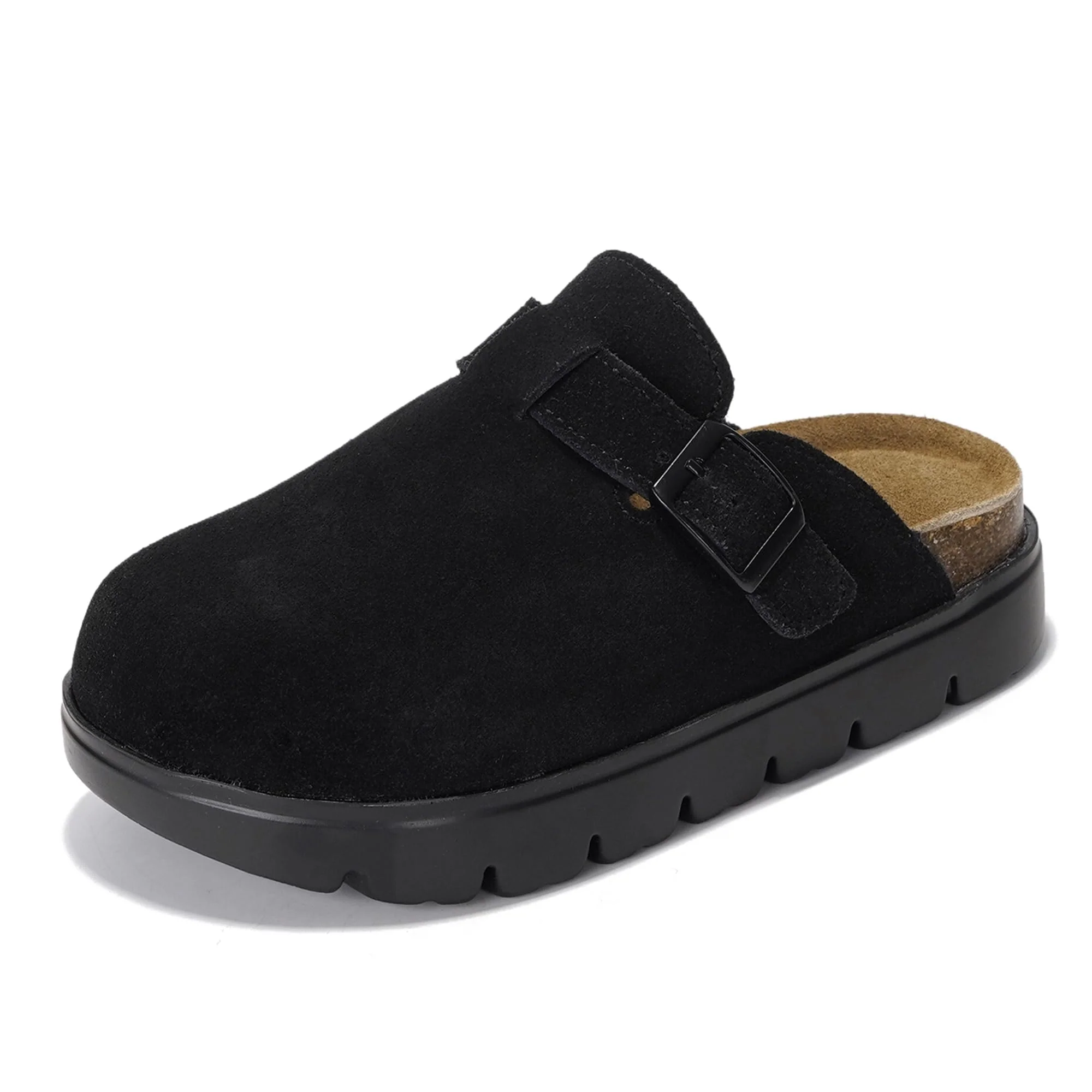 Project Cloud Kids | 100% Genuine Leather Clogs | Memory Foam | Lightweight | Non-Slip - Little BentonChunky - Image 8