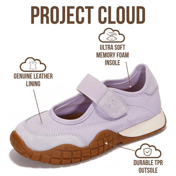 Project Cloud Kids | Comfortable Sneakers | Memory Foam | Lightweight | Non-Slip - Little Donna - Image 15