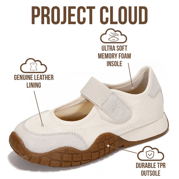 Project Cloud Kids | Comfortable Sneakers | Memory Foam | Lightweight | Non-Slip - Little Donna - Image 21