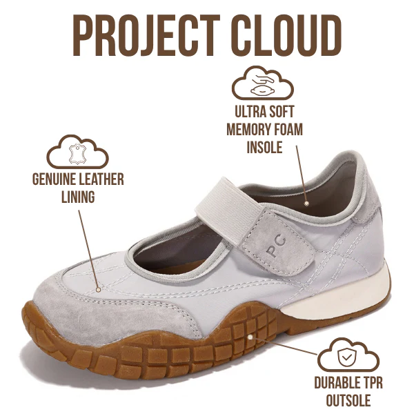 Project Cloud Kids | Comfortable Sneakers | Memory Foam | Lightweight | Non-Slip - Little Donna - Image 33