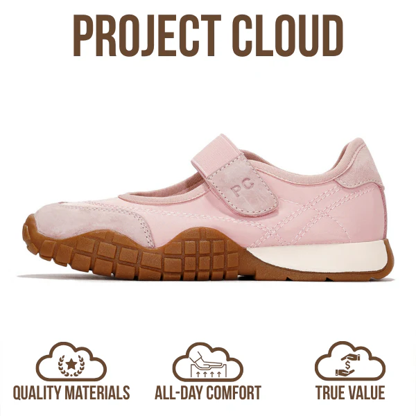 Project Cloud Kids | Comfortable Sneakers | Memory Foam | Lightweight | Non-Slip - Little Donna - Image 4